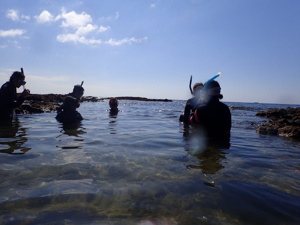 千間海岸　いまからシュノーケリング