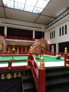 宮内庁楽部の雅楽の舞台