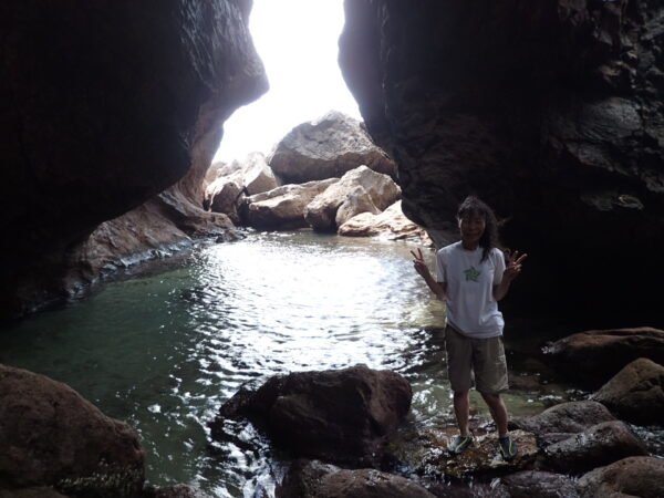 男鹿のカンカネ洞