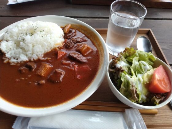ヒュッテみさやまのカレーランチ