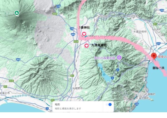 相模トラフと結界