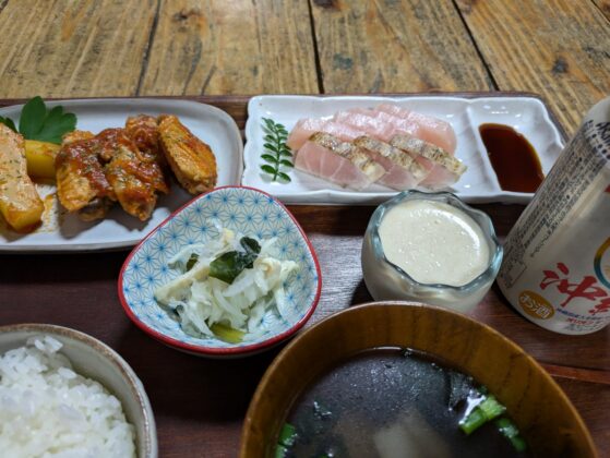 旅の宿かふうさんの夕食