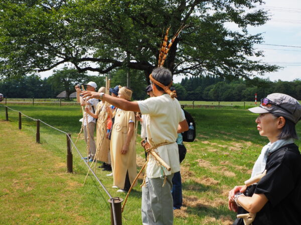 野中堂環状列石と村長
