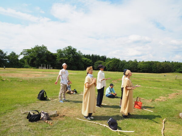 縄文の祈り、ストーンサークルにて