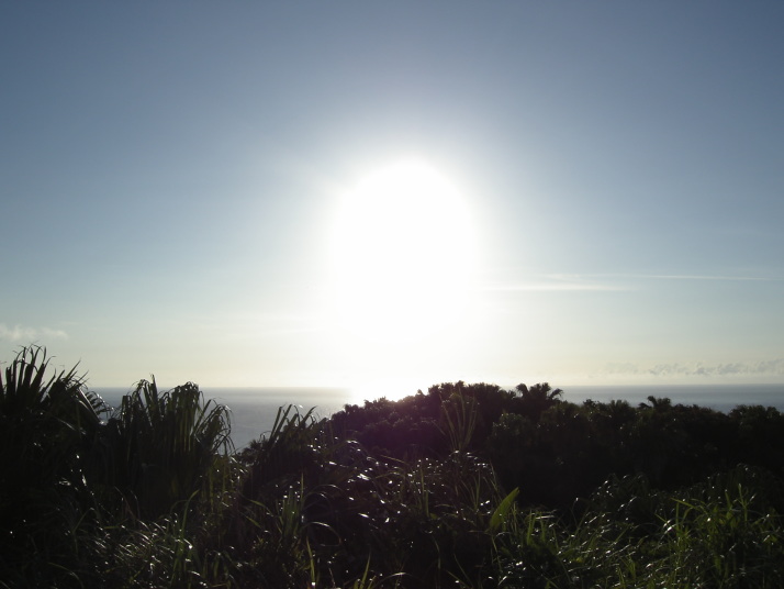 伊平屋島の太陽