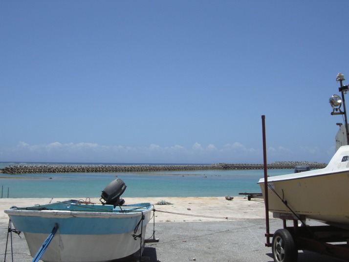 伊平屋島の海